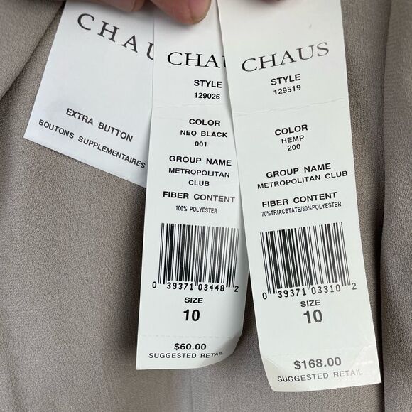 NWT Chaus Mix and Match Dress Jacket, Top and Skirts Size 10 - Picture 6 of 16